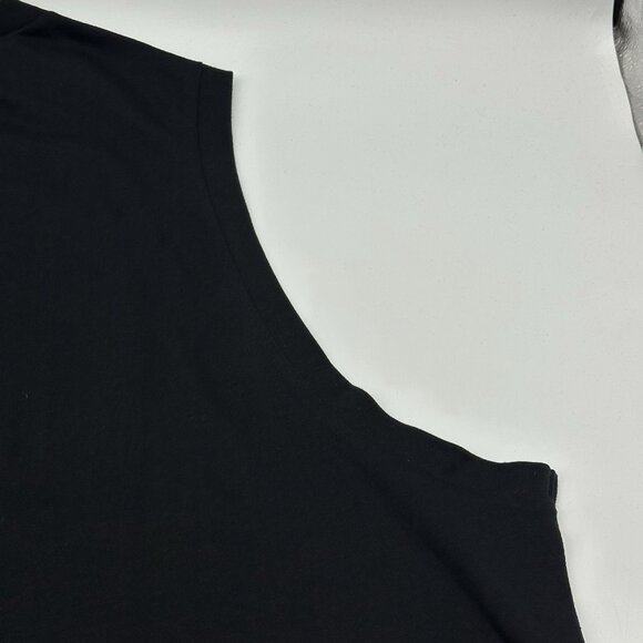 Adidas Men's Big and Tall Size 4XLT Black Crew Neck Sleeveless Tank Top NWT - Picture 9 of 11